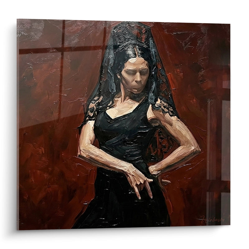 Flamenco Dancer Painting - Andalusian Passion - Dance Edition