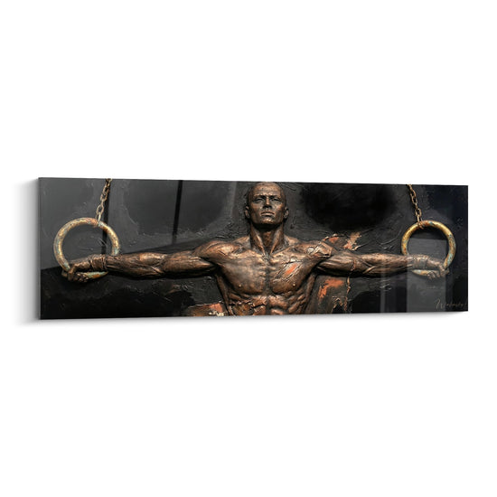Tabla Gimnasia en Anillos - Fuerza y Determinación - Edición Gimnasia