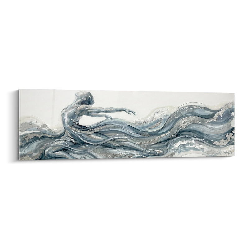 Fluid Dancer Painting - Aquatic Movement - Dance Edition