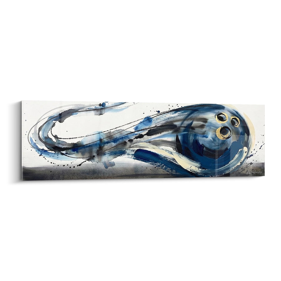 Tableau Quilles Bowling Abstrait - Mouvement Fluide - Edition bowling