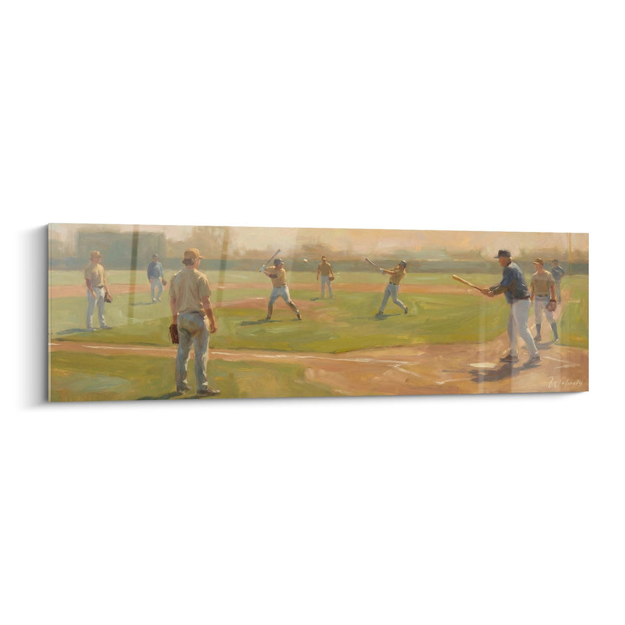 Tableau Entraînement Baseball - Ambiance Terrain - Edition Baseball