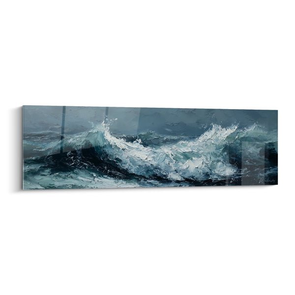 Cuadro Olas Desatadas - Tormenta Marina - Edición Normandía