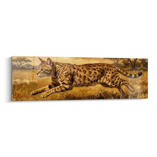 Tabel Kat Wilde Tachetelijke in de Savanne - Afrikaanse Felijn - Editie kat Ocicat