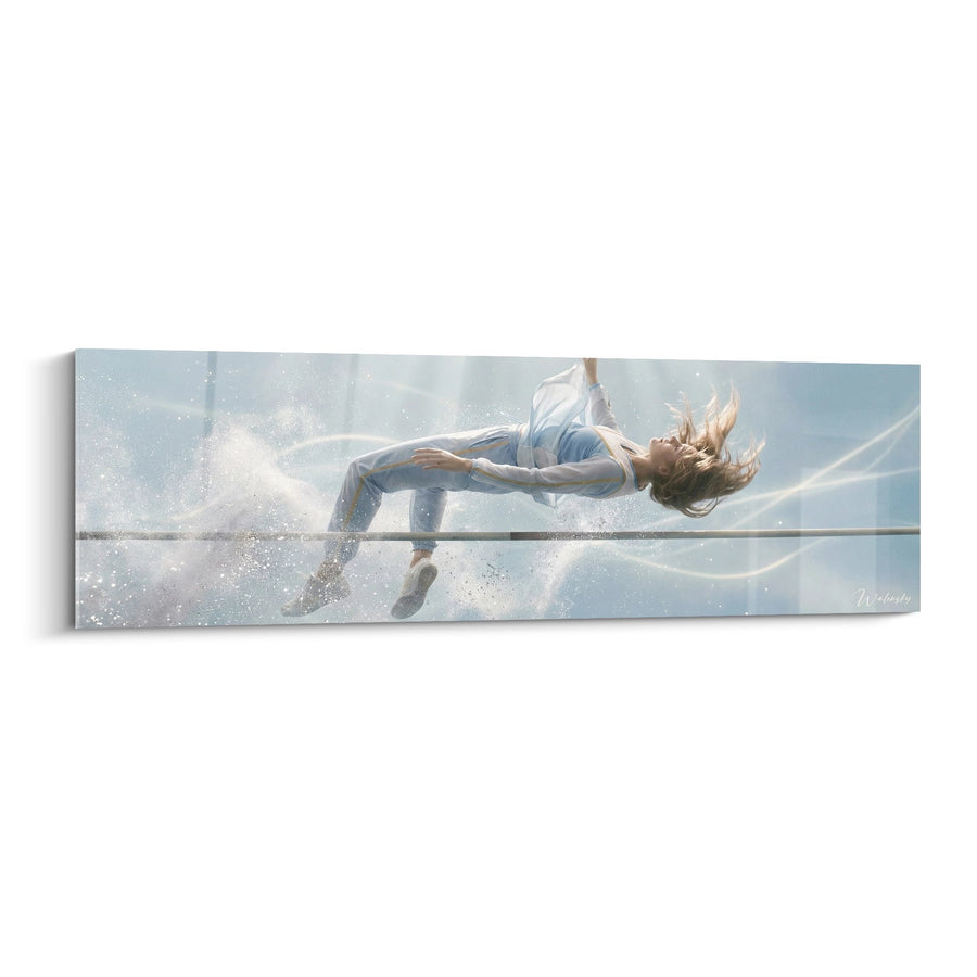 Tableau Saut en Hauteur - Envol Artistique - Edition Athlétisme