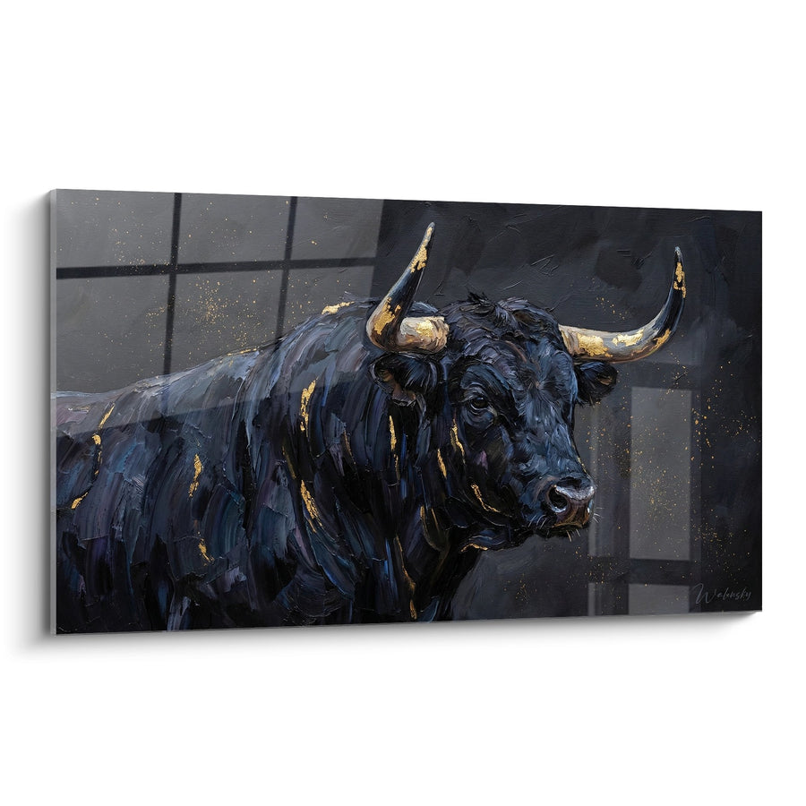 Tableau Taureau Camargue - Puissance Sauvage - Edition Camargue