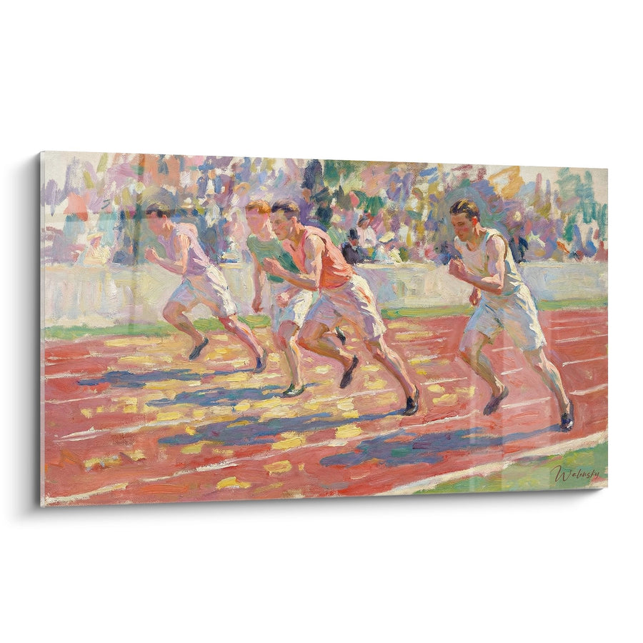 Tableau Course à Pied - La Puissance du Sprint - Edition Athlétisme