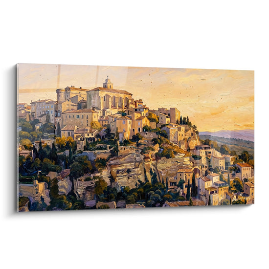 Villaggio Tableau Perché Provenzale - Gordes al Tramonto - Edizione Provenza