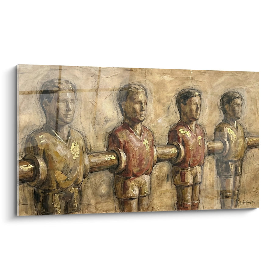 Tableau Joueurs Babyfoot - Champions Vintage - Edition Babyfoot