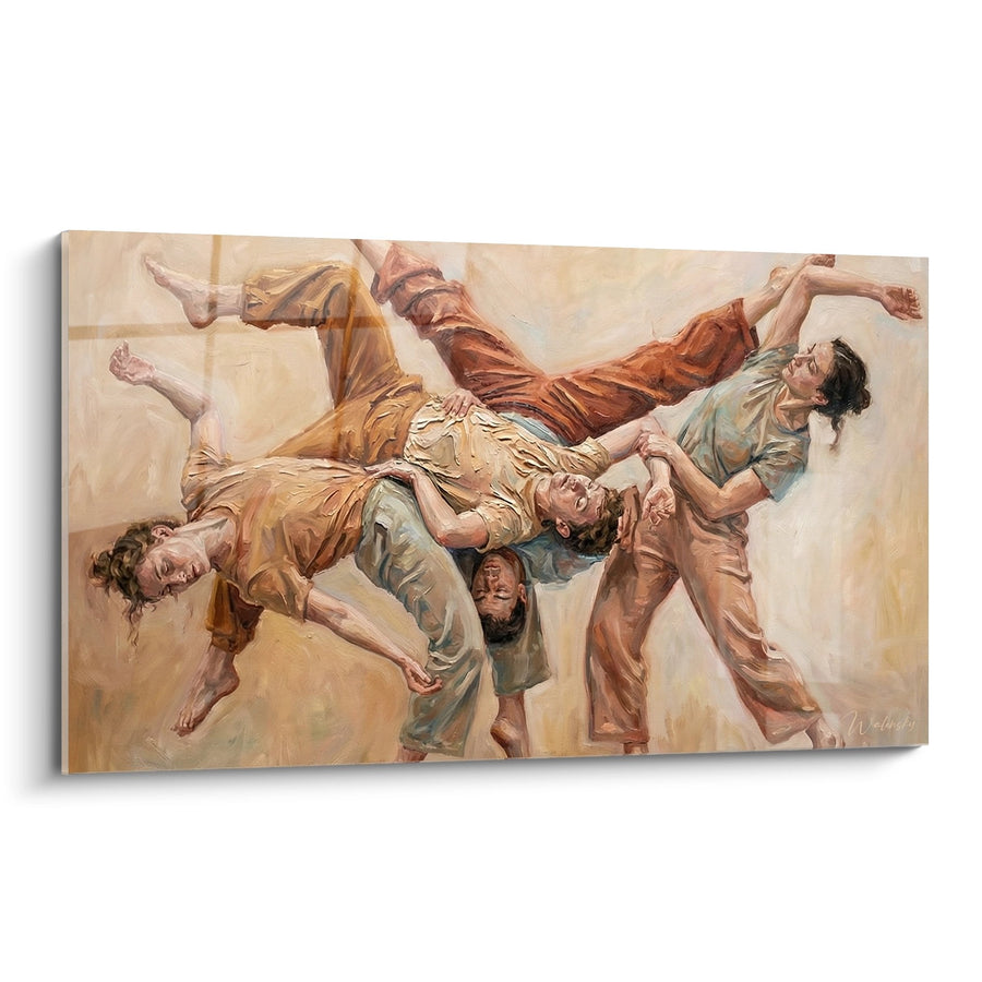 Tableau Danseurs en Mouvement - Énergie Collective - Edition Danse