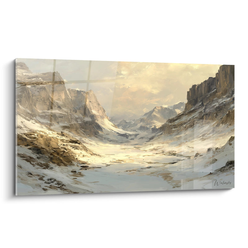 Tavolo Valle Imbiancata Pirenei - Solitudine Invernale - Edizione Pirenei