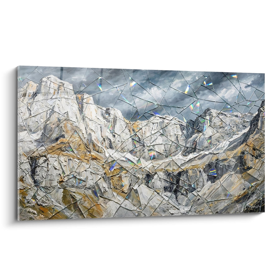 Tableau Montagne Fragmentée - Prisme des Sommets - Edition Pyrénées