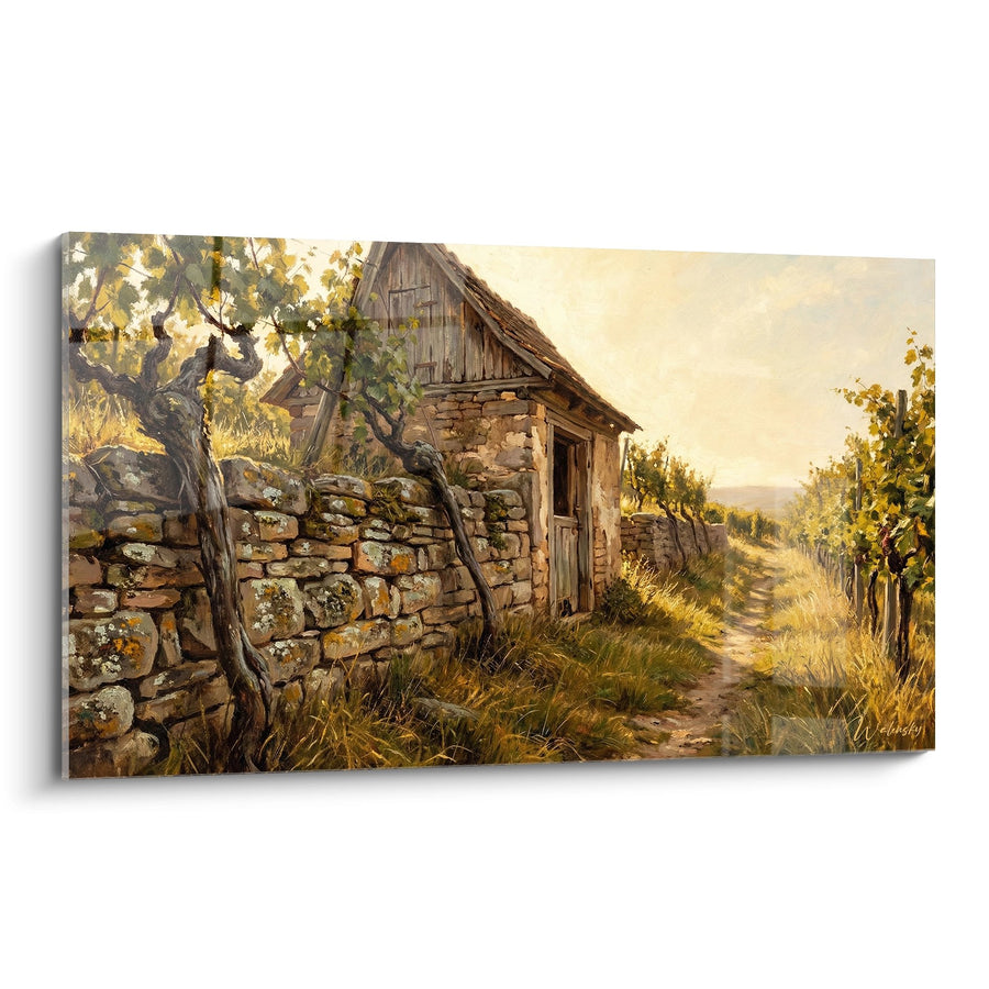 Tableau Cabanon de Vigneron - Charme Rural Alsacien - Edition Alsace
