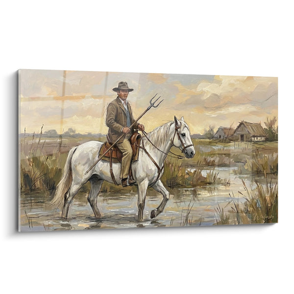 Quadro Gardian Camargue - Il Cavaliere delle Paludi - Edizione Camargue