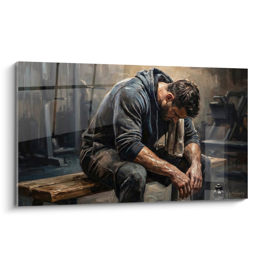 Tableau Artisan Menuisier - L'Art du Travail Manuel - Edition Musculation