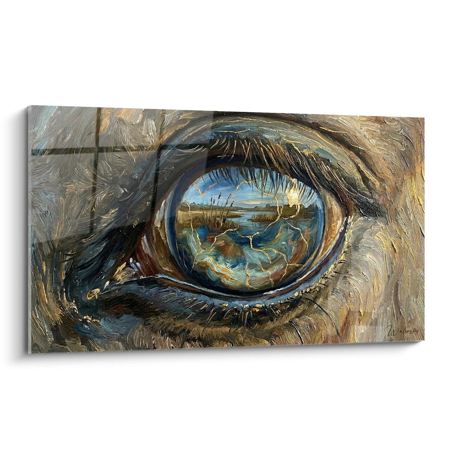 Tableau Œil Artistique - Vision Sauvage - Edition Camargue