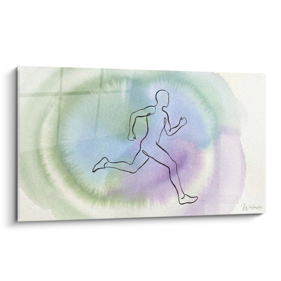 Tableau Runner Spirituel - Energie en Mouvement - Edition Course à pied