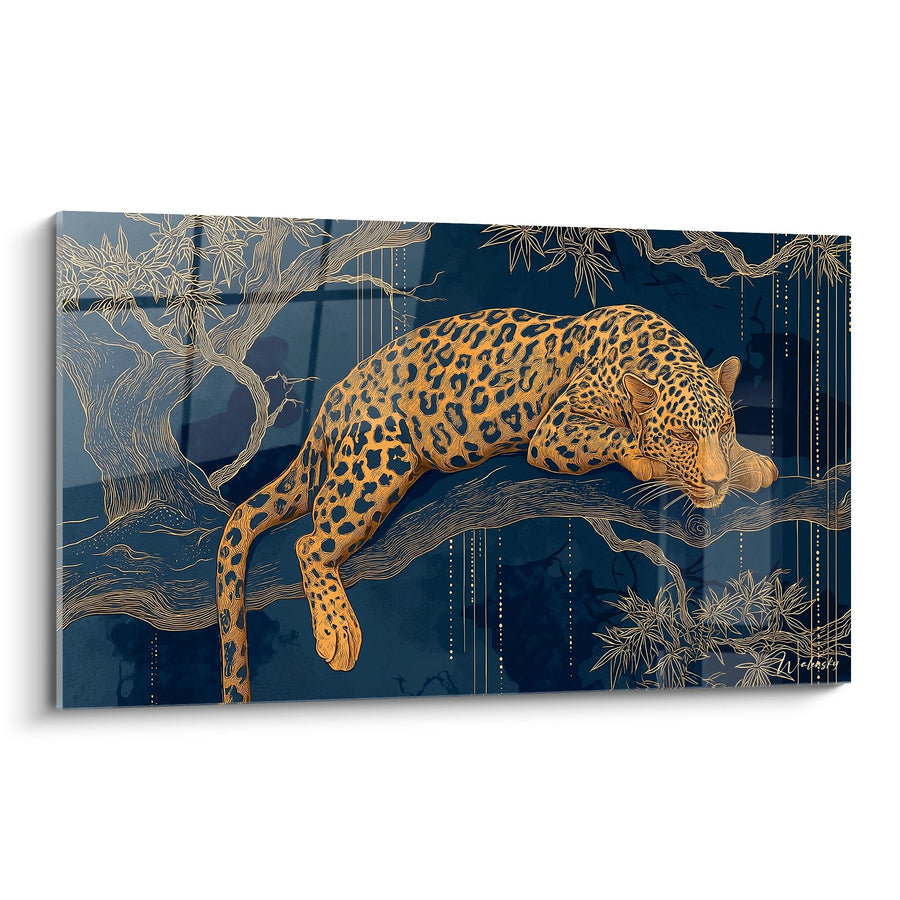 Tableau Léopard - Félins Art Déco - Edition Art déco