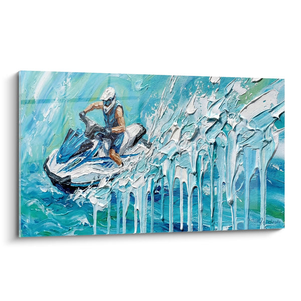 Tableau Jetski Glacé - Course Arctique - Edition Jetski