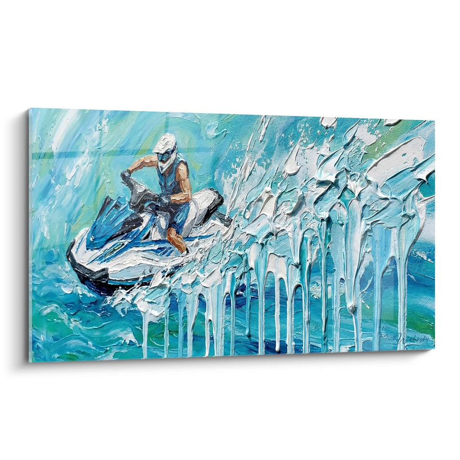 Tableau Jetski Glacé - Course Arctique - Edition Jetski