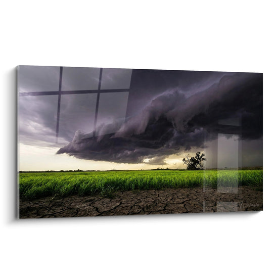 Stormachtig Onweerslandschap - Natuurlijk Contrast - Editie Normandië
