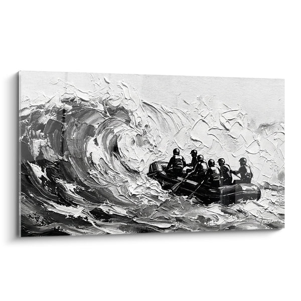 Cuadro Búsqueda en Rápidos Tormenta Marina - Aventura Extrema - Edición Rafting