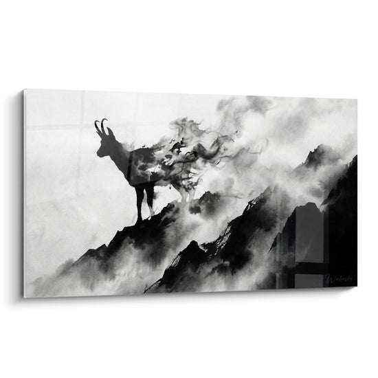 Cuadro Cabra Montañesa - Espíritu de las Cumbres - Edición Saboya