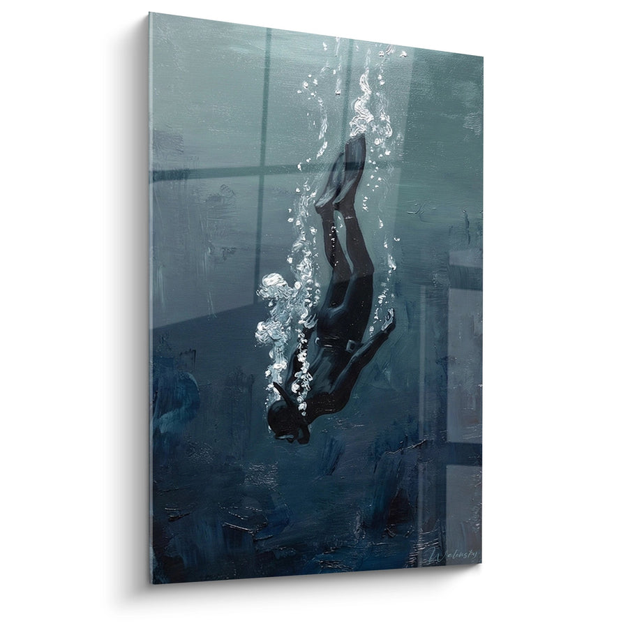 Tableau plongeur en apnée - Ascension silencieuse - Edition plongée sous-marine