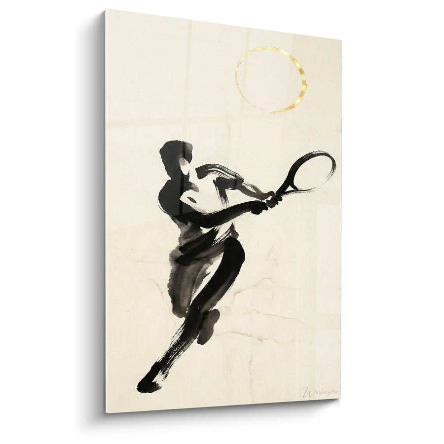 Tableau Joueur de Tennis - Mouvement Zen - Edition Tennis