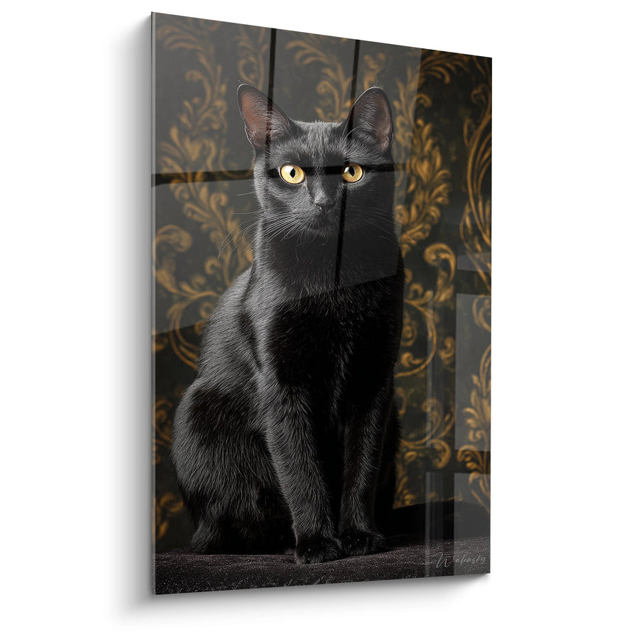 Tableau Chat Bombay Elegant - Portrait Majestueux - Edition chat Bombay