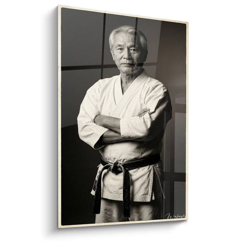 Maestro di Karate Tableau Cintura Nera - Saggezza del Sensei - Edizione Karate