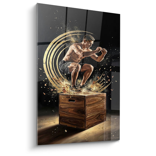 Tabla Salto en Caja CrossFit - Potencia Explosiva - Edición CrossFit