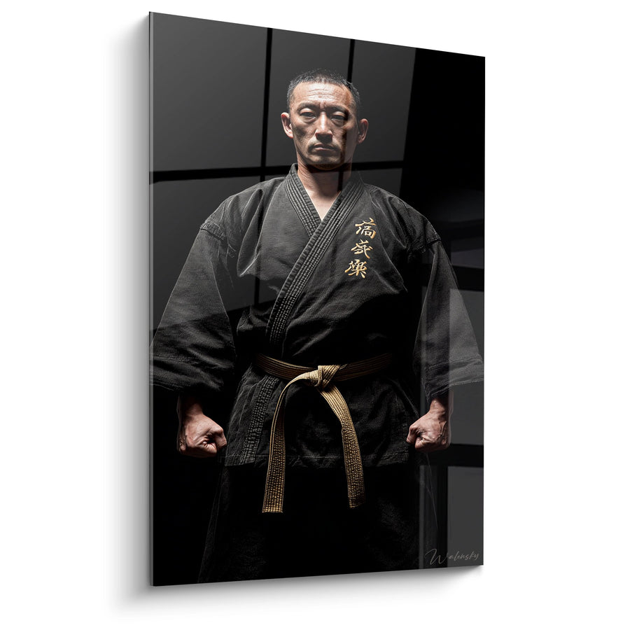 Tableau Maître Karaté Ceinture Noire - Le Sensei - Edition Karaté
