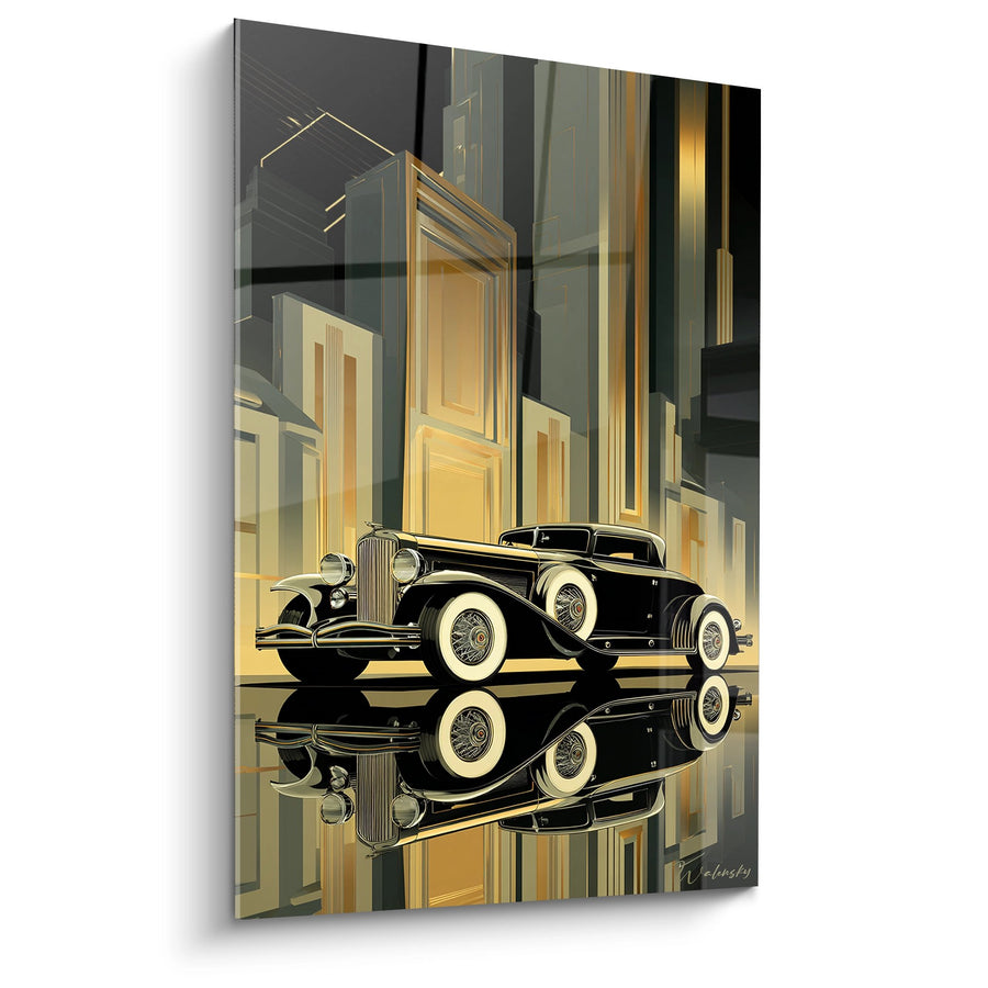 Tableau Automobile Vintage - Luxe Art Déco - Edition Art déco
