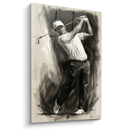 Tableau Golfeur Swing Dynamique - L'Art du Mouvement Parfait - Edition Golf
