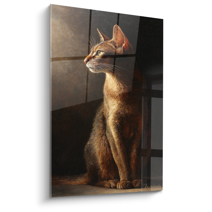 Tableau Chat Abyssin Majestueux - Élégance Féline - Edition chat Abyssin