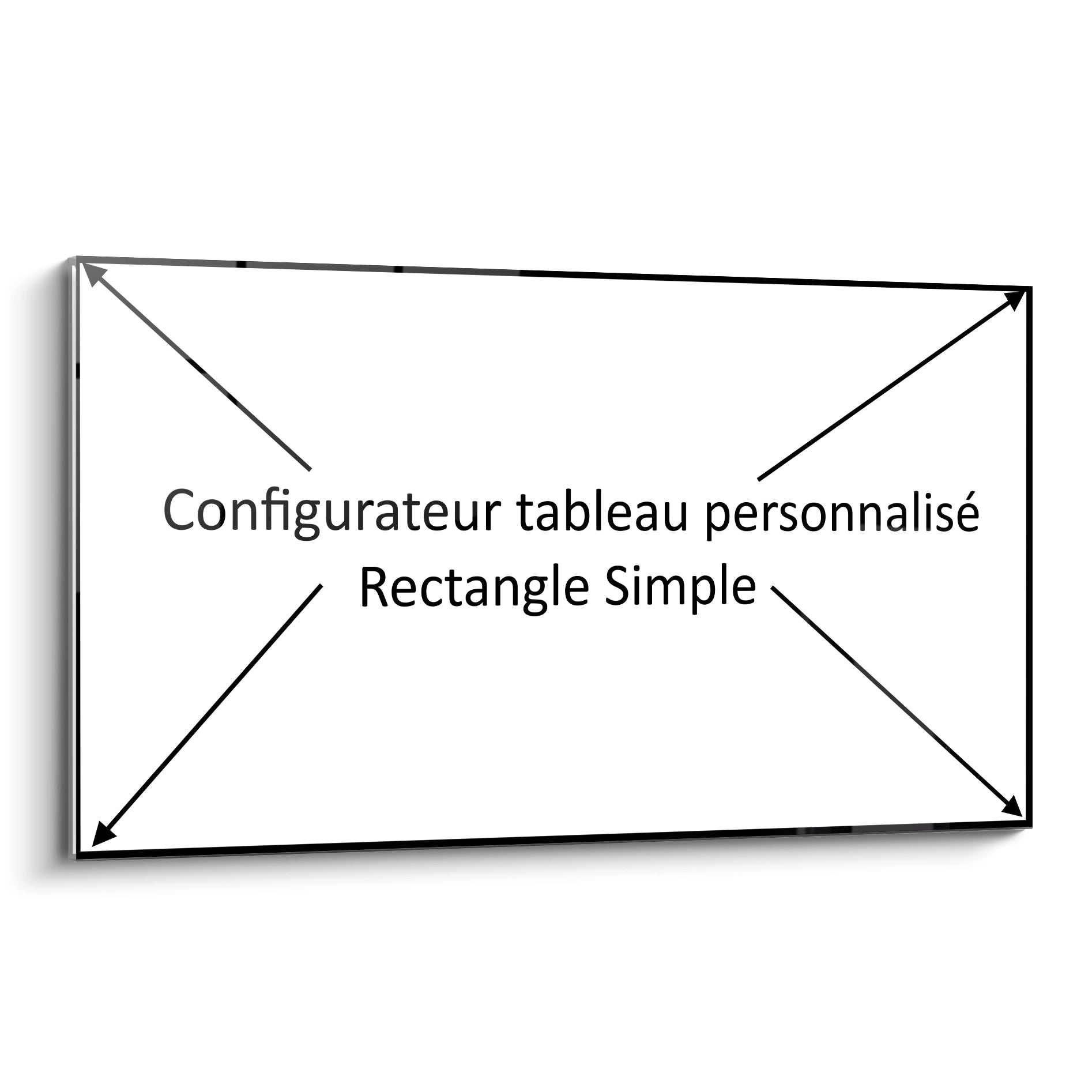 Configurateur tableau rectangulaire simple