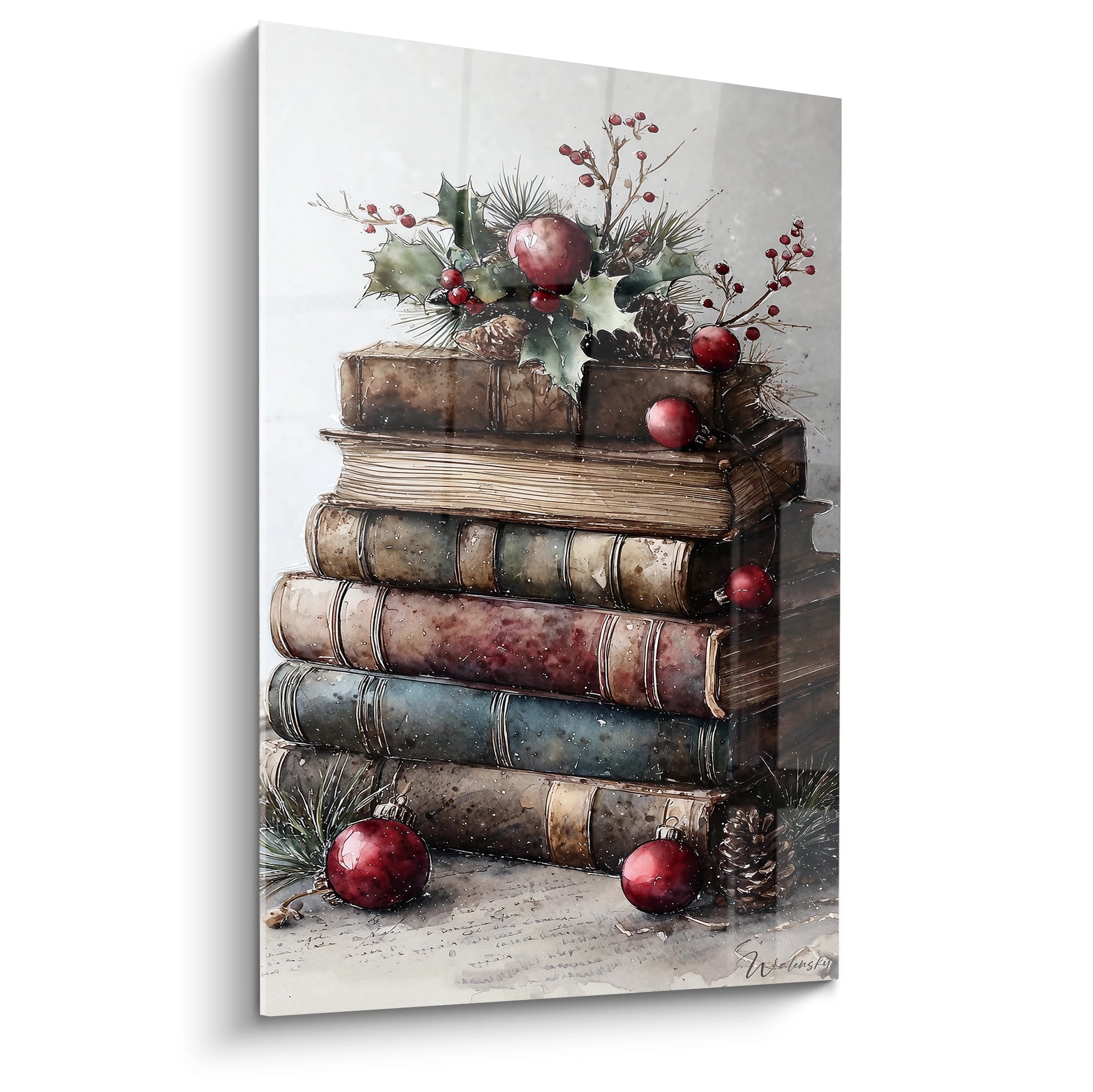 Tableau Livres Héritage des Fêtes Ancestrales - édition Noel