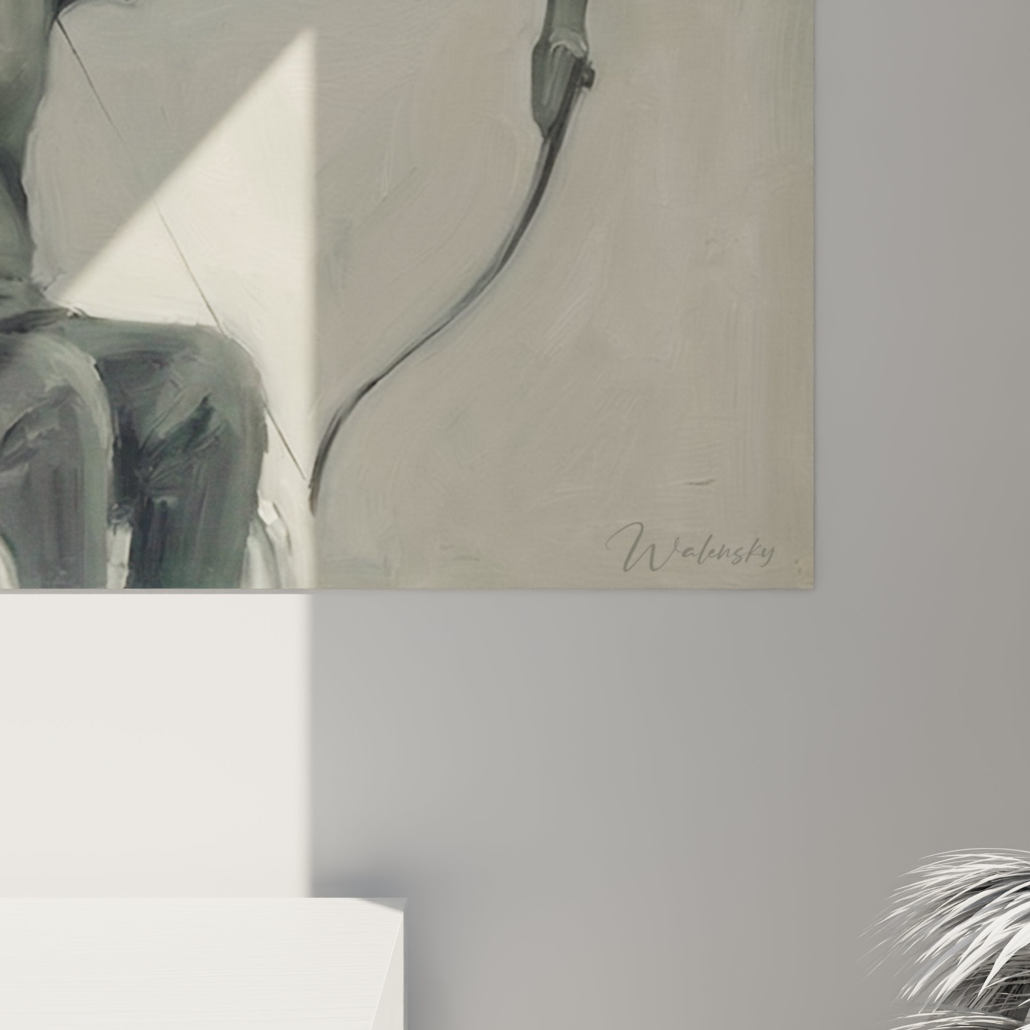 Vue d'ensemble tableau archerie paralympique, art mural celebrant le sport adapte et l'inclusion