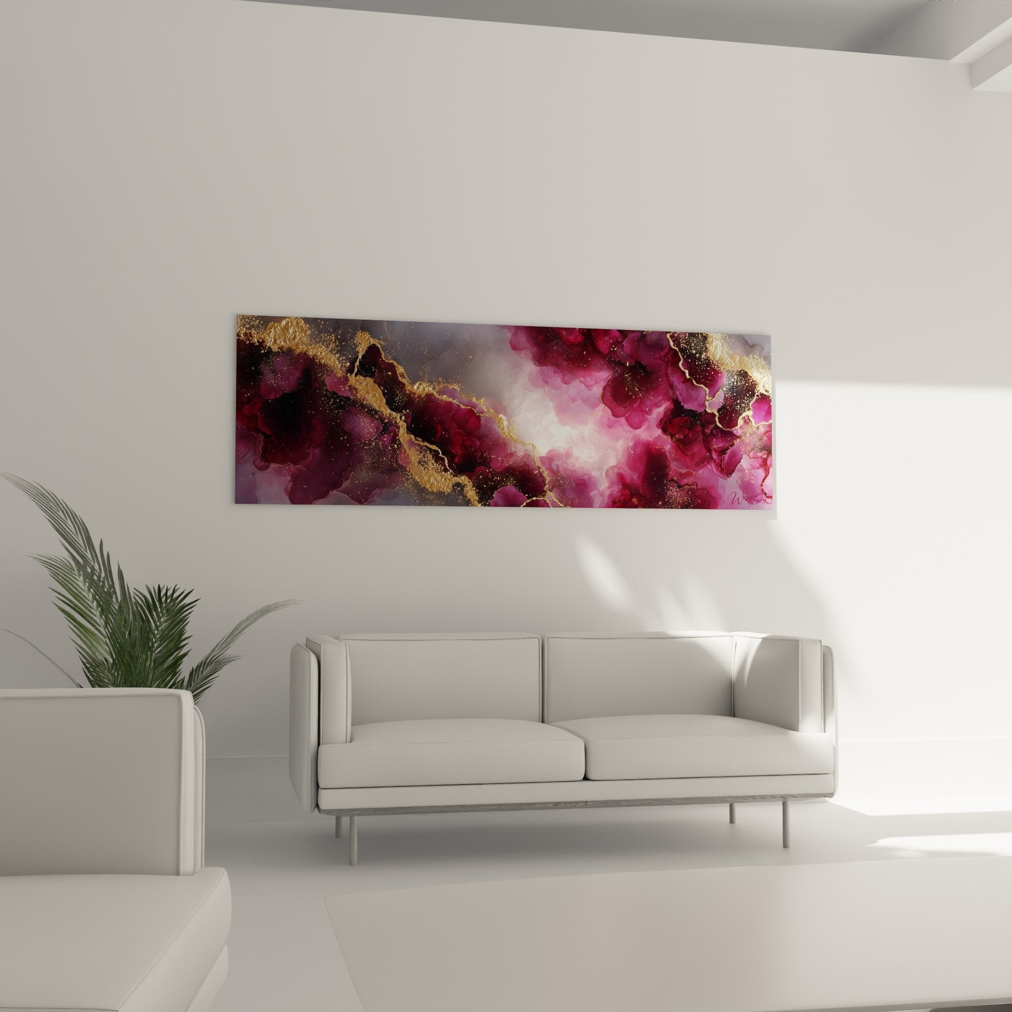 abstract marble texture detail golden veins purple shades material effect visual depth