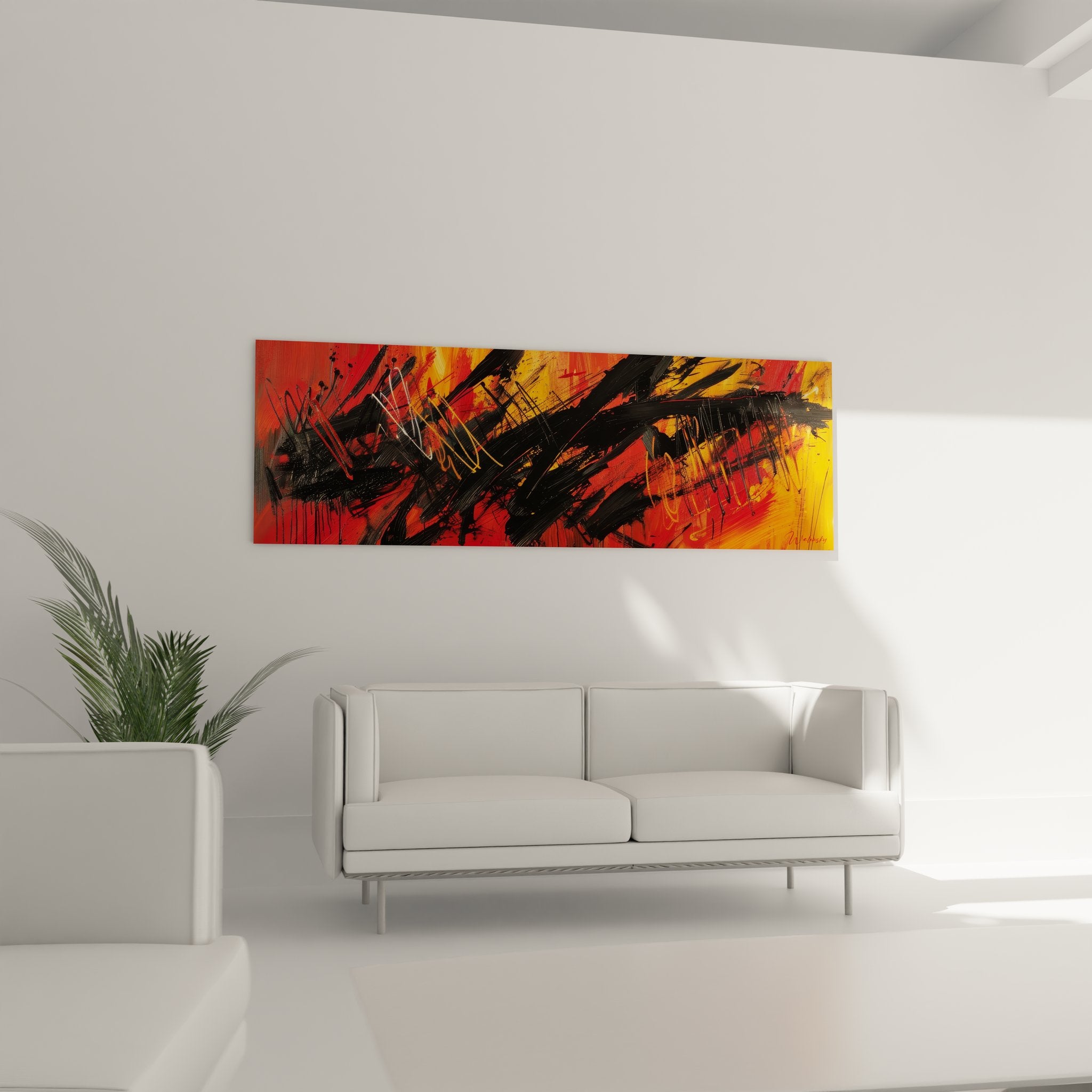 Détail gros plan tableau expressionniste texture peinture abstraite coups pinceau matière artistique