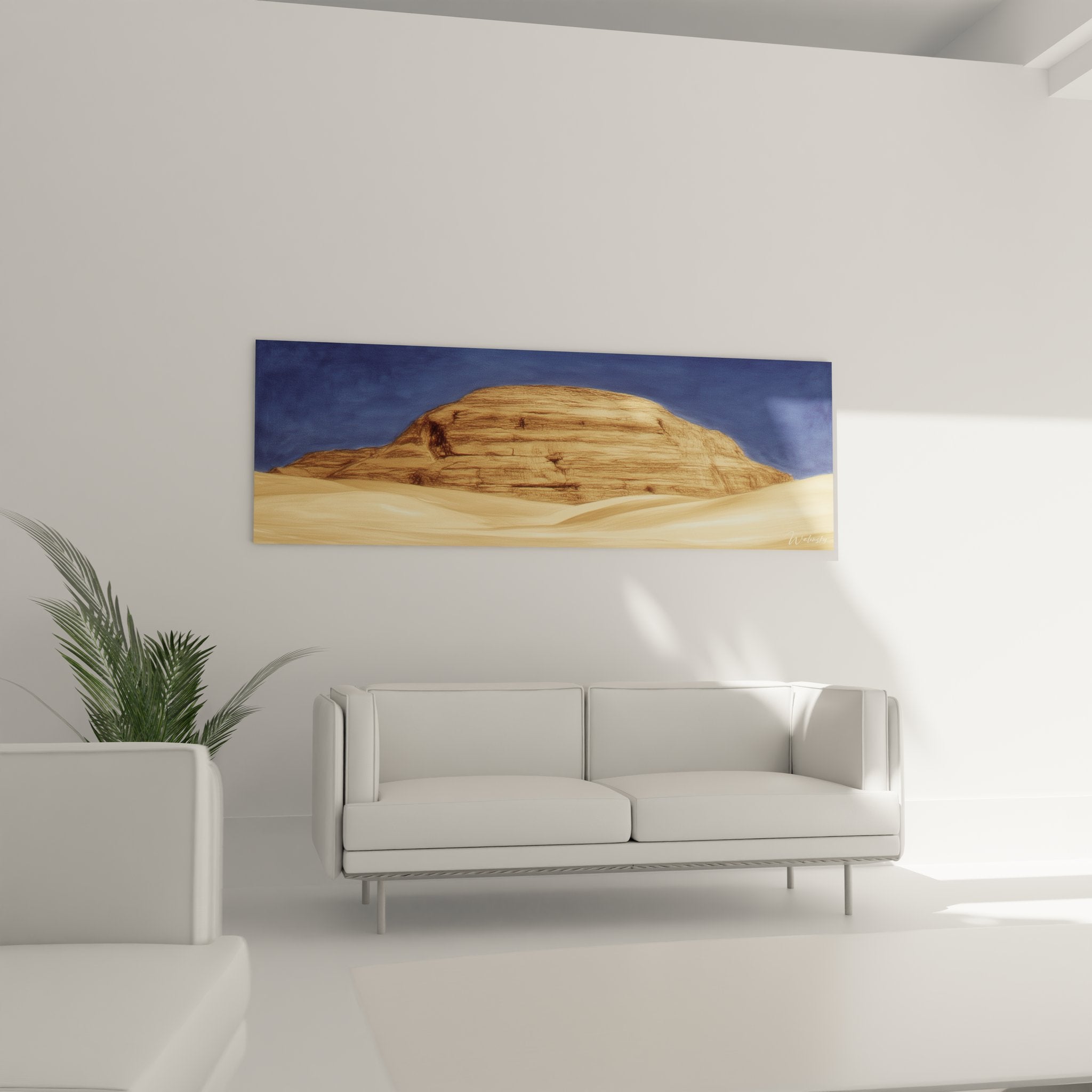 Détail gros plan texture couches géologiques stratifiées tableau désert