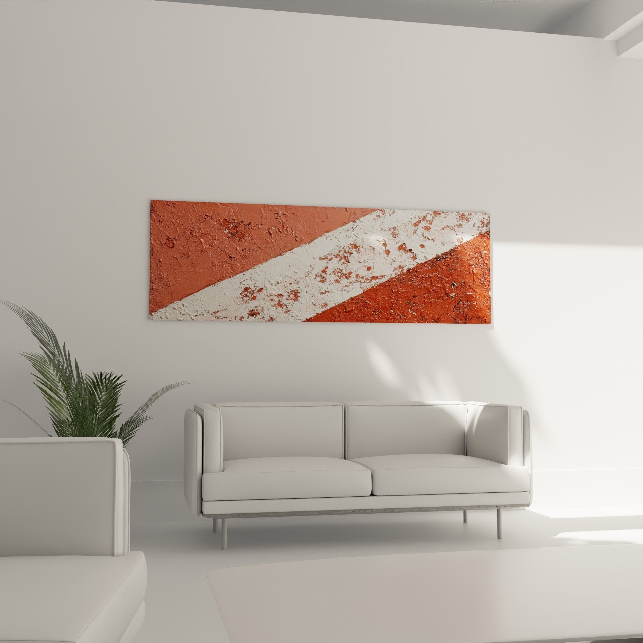 cracked texture detail red brick paint white patina feng shui southwest earth