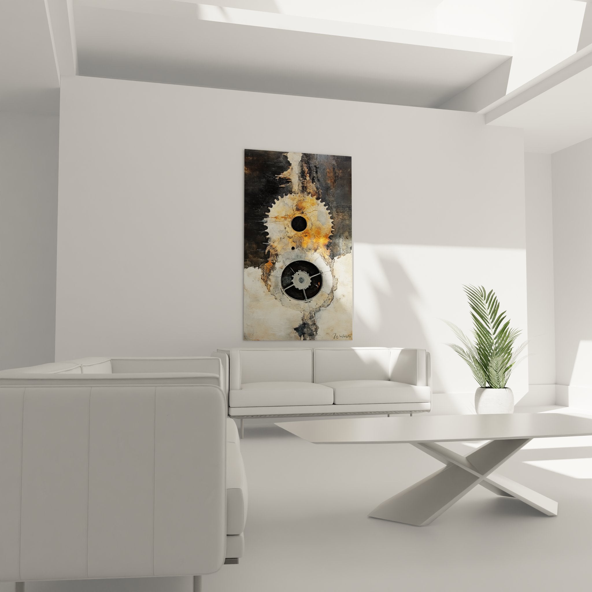 Gros plan détails engrenages métalliques rouillés, pièces mécaniques artistiques texture industrielle