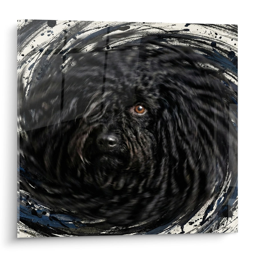 Tableau Portrait Puli dans Tourbillon Artistique - Regard Intense - Edition Puli