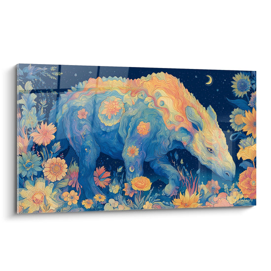 Tableau Indricotherium Fantastique - Jardin Mystique - édition Indricotherium
