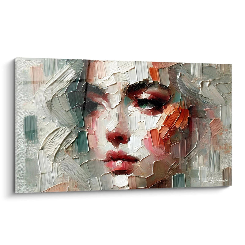 Gemälde Hautnahe - Edition Abstraktes Gesicht