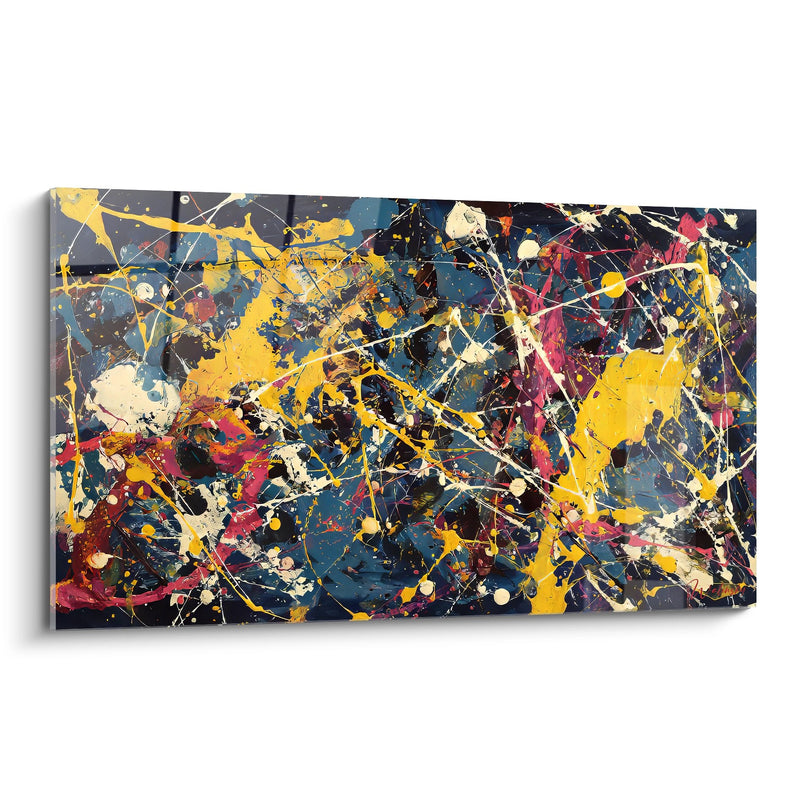 Color Explosion Painting - Creative Chaos - abstract painting style edition