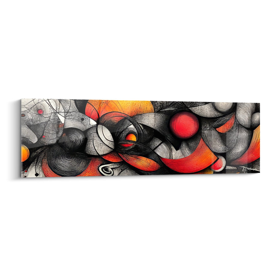 Tableau Abstrait Tourbillon - Galaxie Cosmique - édition dessin