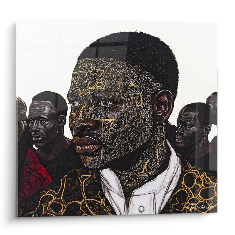 Afrikanisches Gemälde Erbe der Länder - Africa Edition