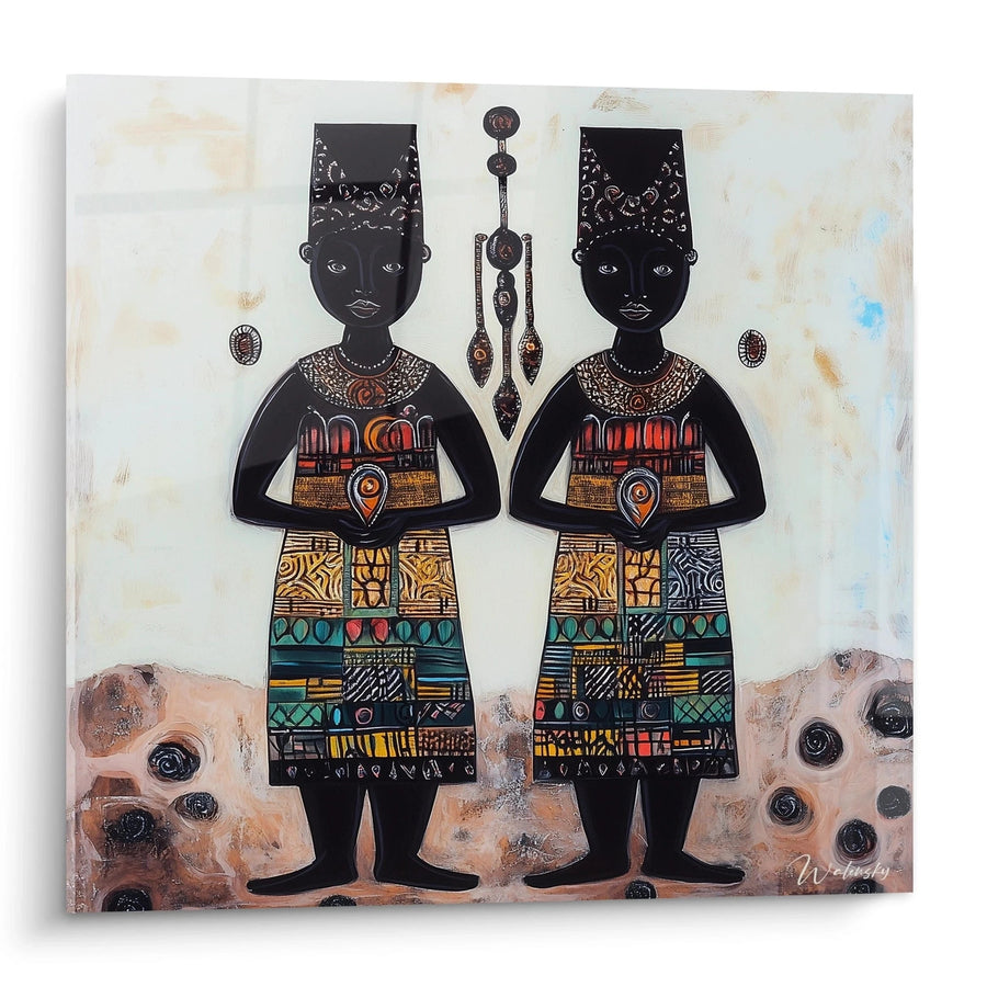 Tableau africain Miroir des terres - édition africa